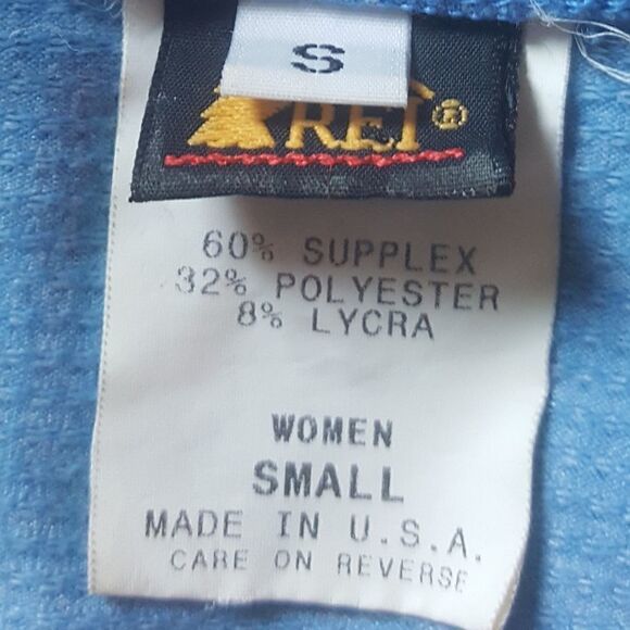 REI Blue Sleeveless Cycling Top with Back Pocket Size Small - Picture 4 of 8